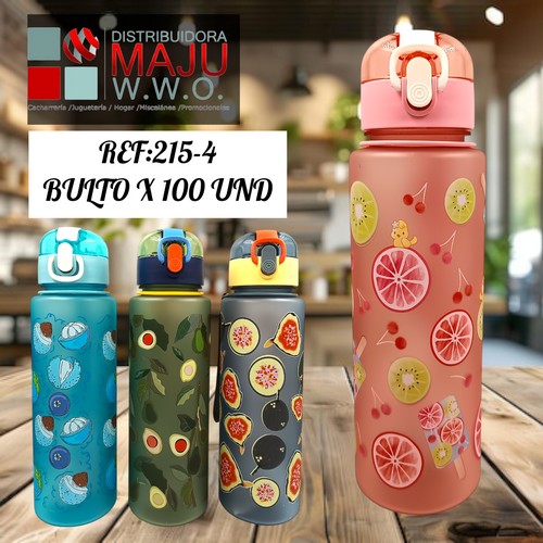 Botilo Con Estampados Modernos De 750 Ml