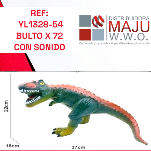 Juguete Dinosaurio Tirex Con Sonido