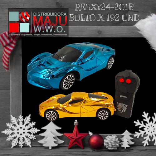 Carro Radio Control Deportivo Metalizado