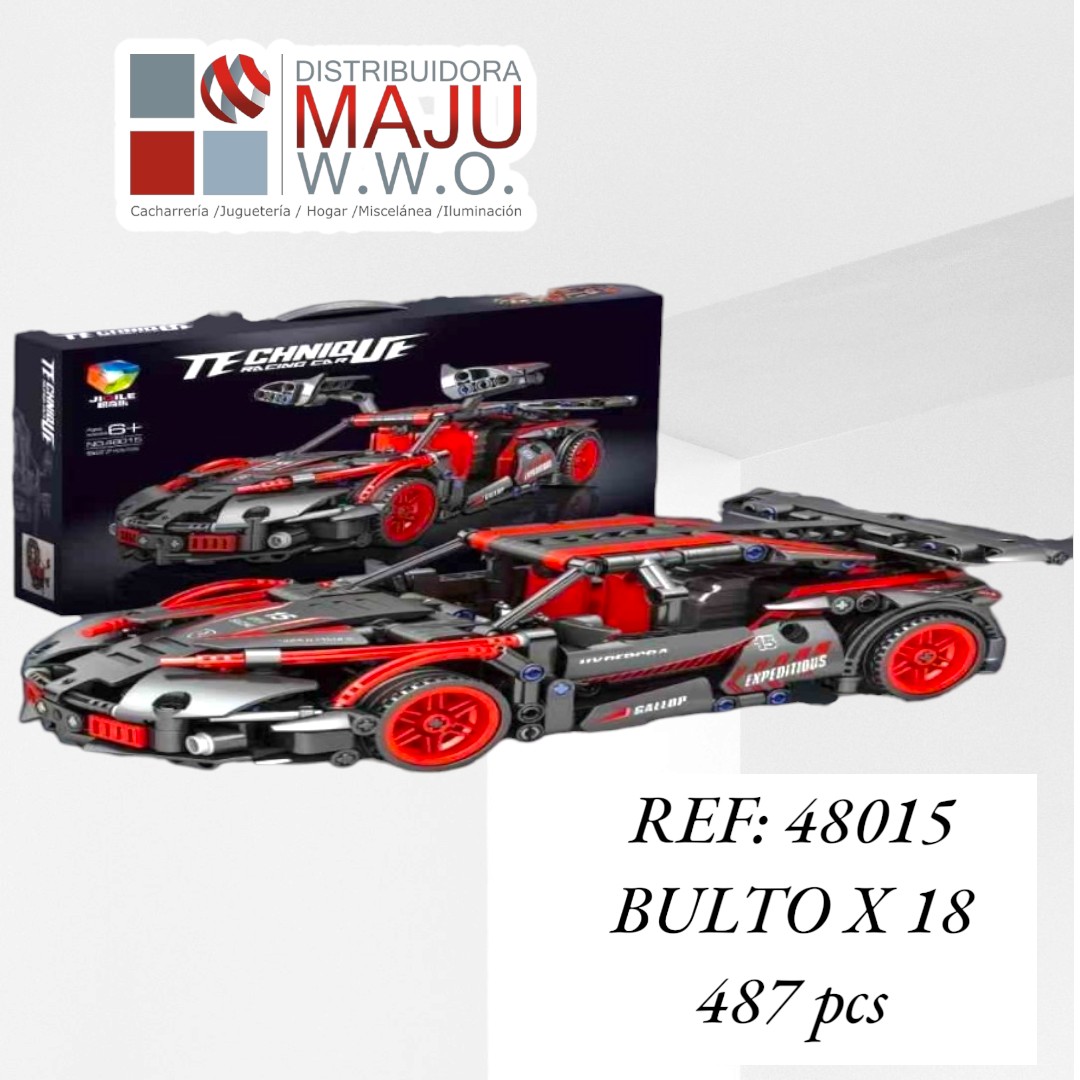 Carro Lego Armable Deportivo 487 Pcs