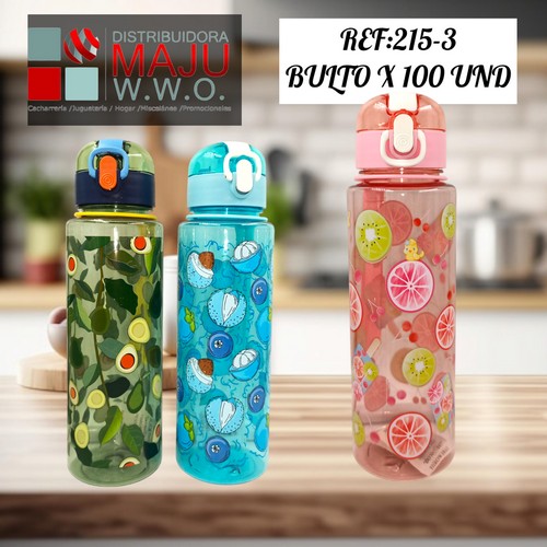 Botilo Con Estampados Colores Agarradera Nil