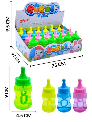 Burbujero Pequeño Forma Tetero Presentacion X
