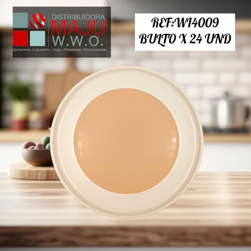 Plato Circular Ceramico De 10.5 Pulgadas