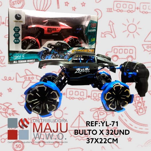 Carro De Control Remoto(Requiere Pilas)37X22