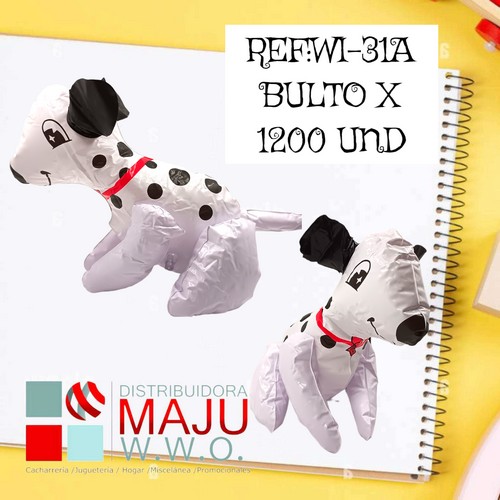 Animal Inflable De Perro Dalmata Pequeño