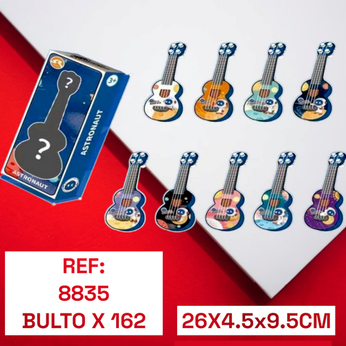 Guitarra Misteriosa Para Niños Diseños Varios