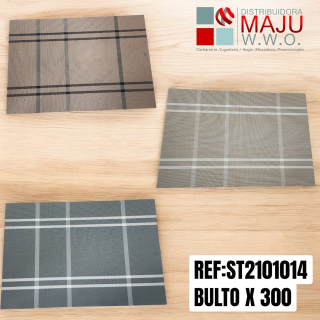 Individual Para Mesa En Pvc Y Poliester