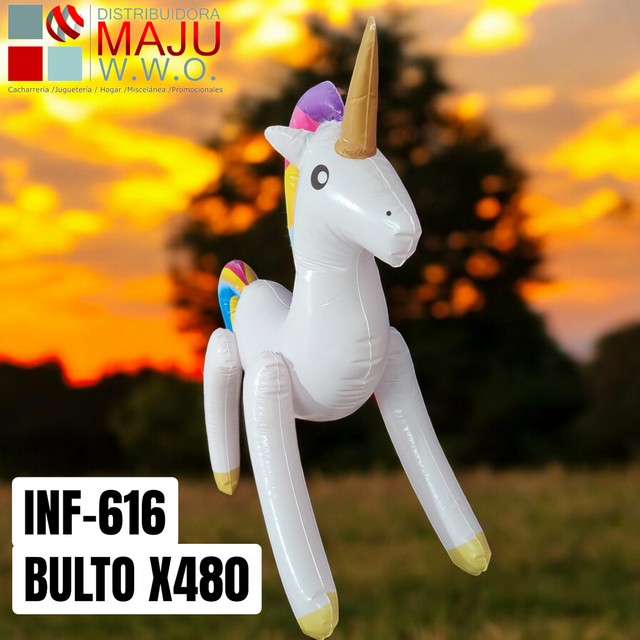 Inflable En Forma De Unicornio
