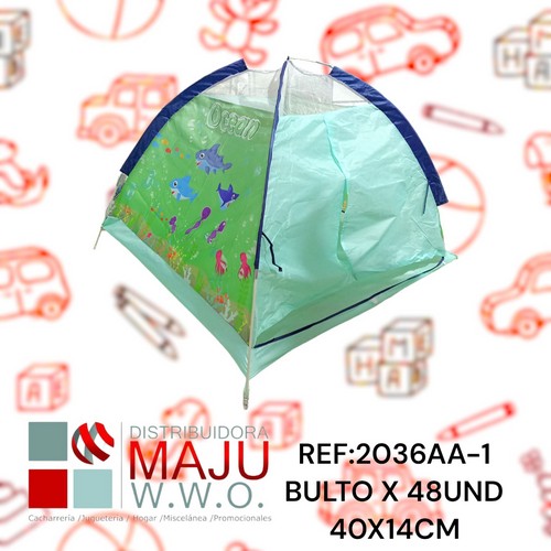 Camping Oceano Pequeño 40X14Cm {Do864}