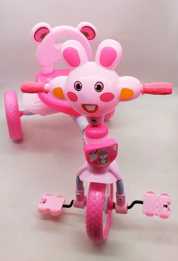 Triciclo Conejito Con Asiento De Orejitas Mat