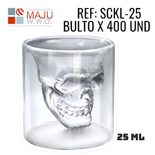Sckl-25 Copa Calavera De 25Ml {Do854}