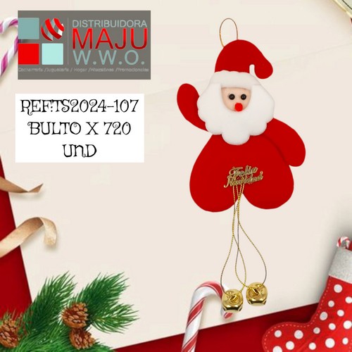 Muñecos Navideños En Bolsa Para Colgar