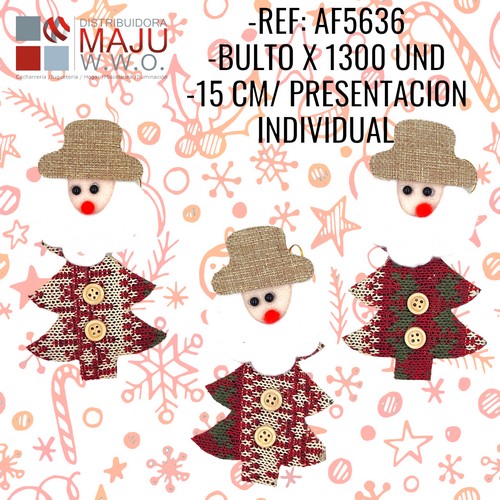 Arbolito Con Cara En Felpara Para Colgar 14