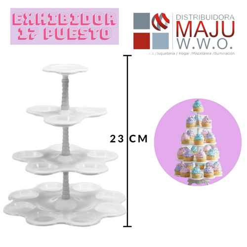 Base De Plastico Para Postres Tamaño 23X23X