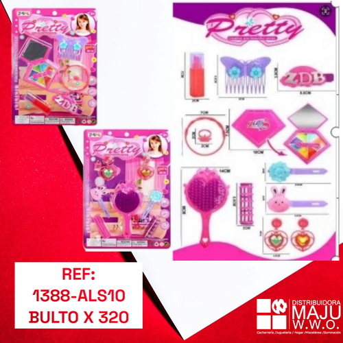 Set De Belleza Para Niñas Con Accesorio