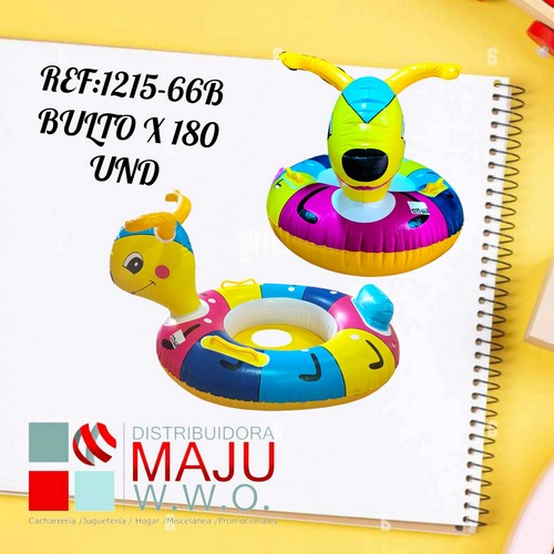 Inflable Para Piscina Lancha Oruga 65Cm