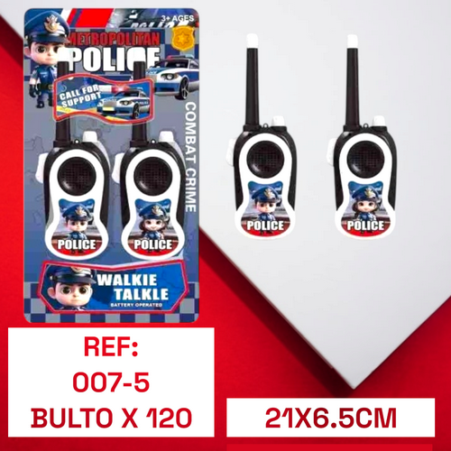 Juguete Boquitoqui Policia