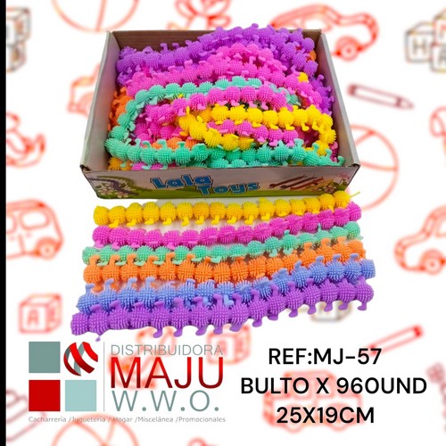 Squeeze Cienpies Colores25X19Cm {Do868}