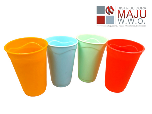 N2022-33 Vaso Fiesta 15 Onzas (Ref:19) Colores Var