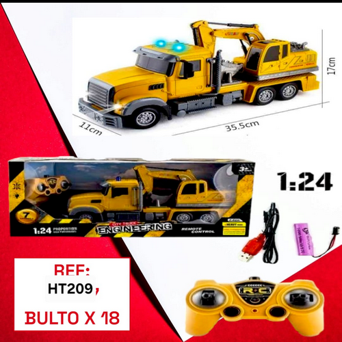 Carro Para Niños De Construccion Con Excavad