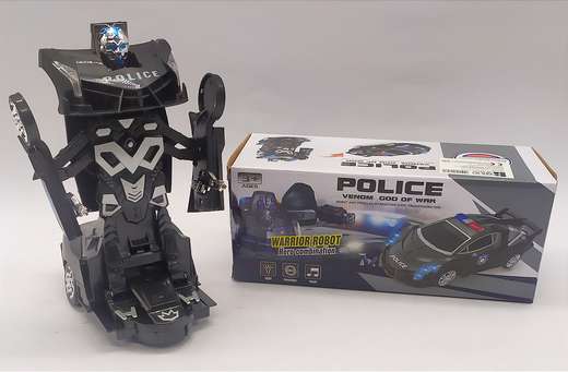 Juguete Carro Deportivo Policial 23X9.5X9.5Cm