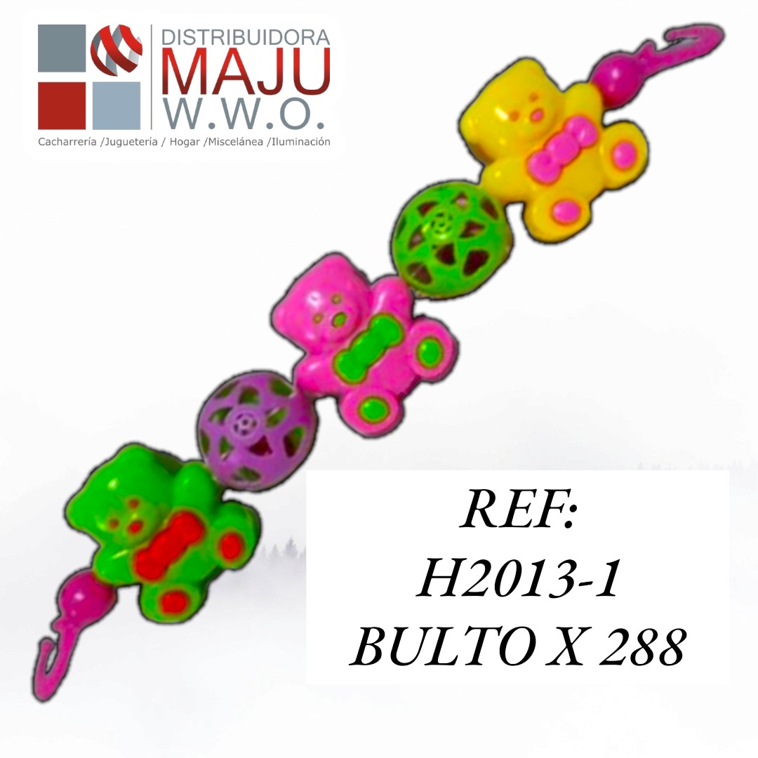 Sonajero Para Bebès Ositos De Colores Con