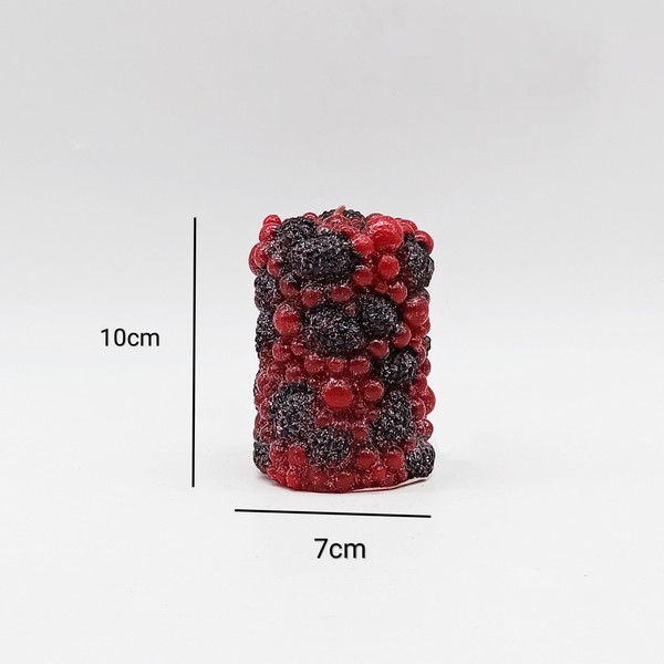 Vela Frutos Rojos