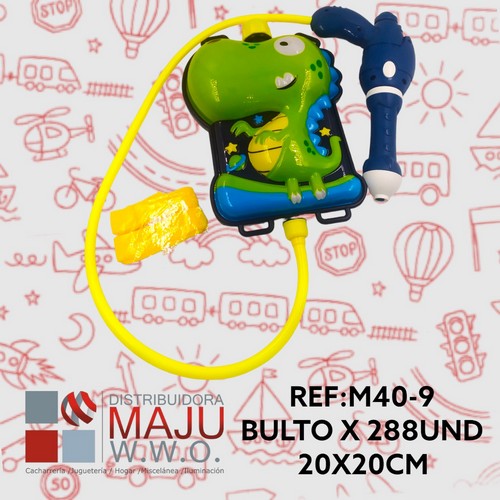 M40-9 Lanzador De Agua Con Diseño De Dinosaurio 20