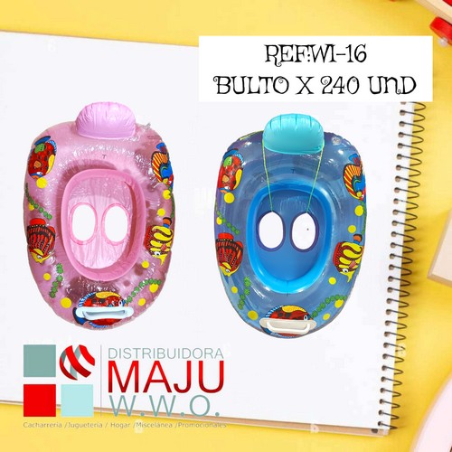 Inflable Para Piscina Tipo Bote Con Estampad