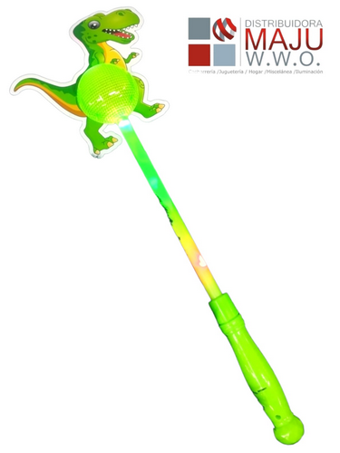 Cetro Luz Dinosaurio De 40 Cm(J-9316)