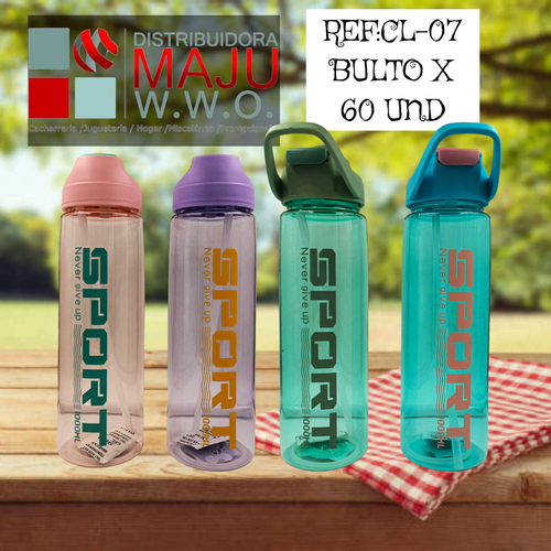 Botilo 1000 Ml Chupo Goma