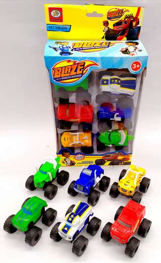Coleccion De Carros Tipo Monstertruck Colo