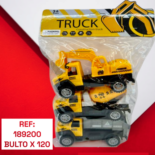 Carro De Construccion Para Niños Pcs 3