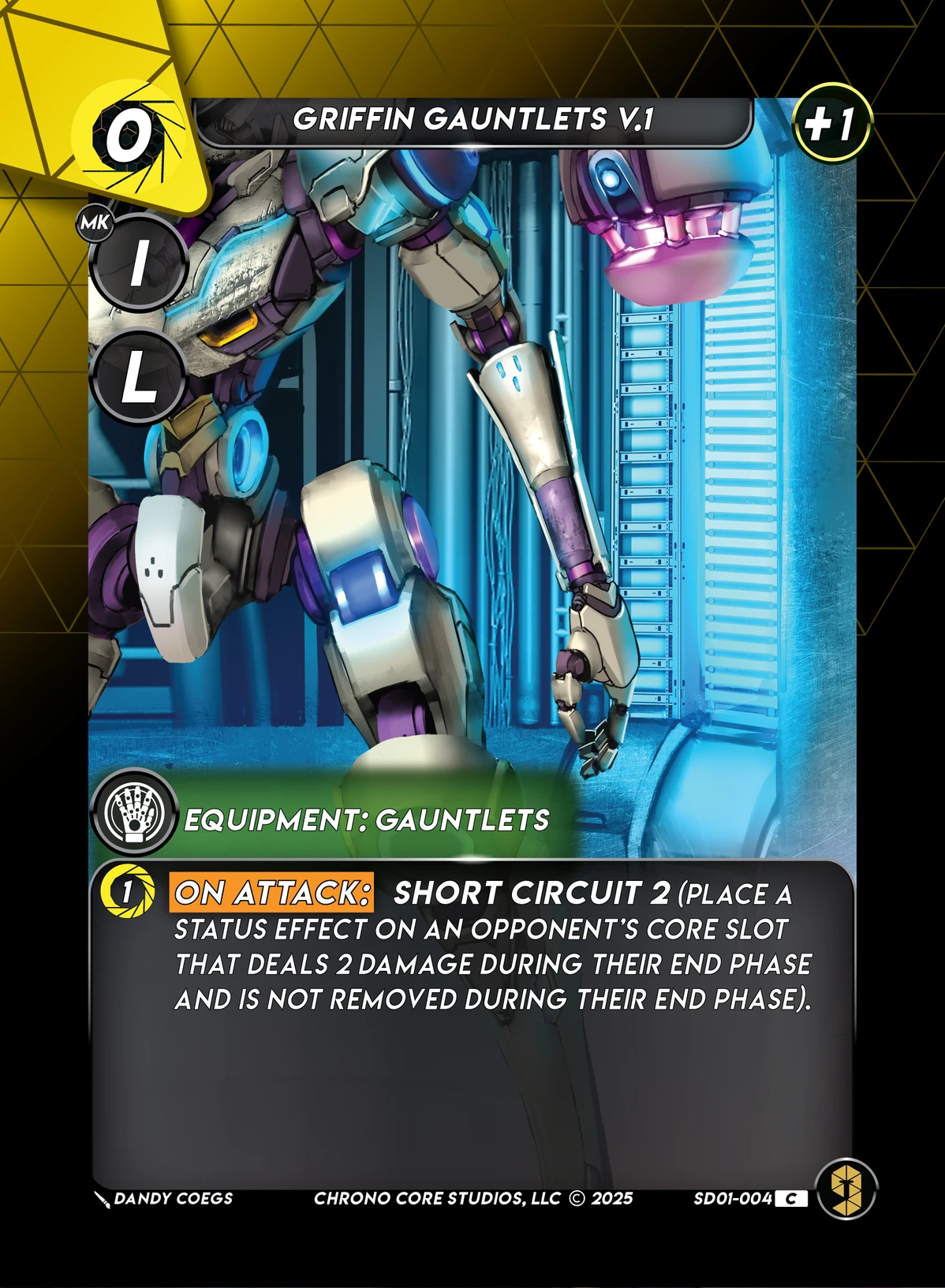 Griffin Gauntlets V.1 &mdash; Chrono Core TCG card