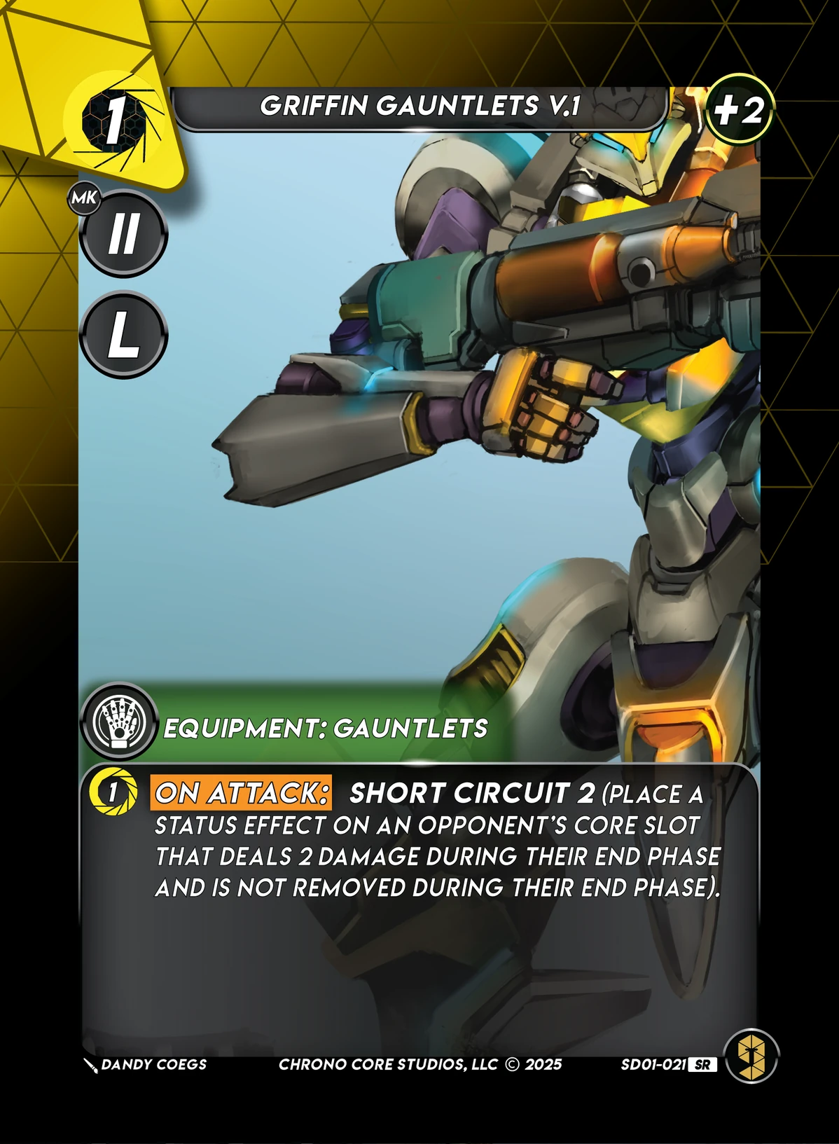 Griffin Gauntlets V.1 &mdash; Chrono Core TCG card