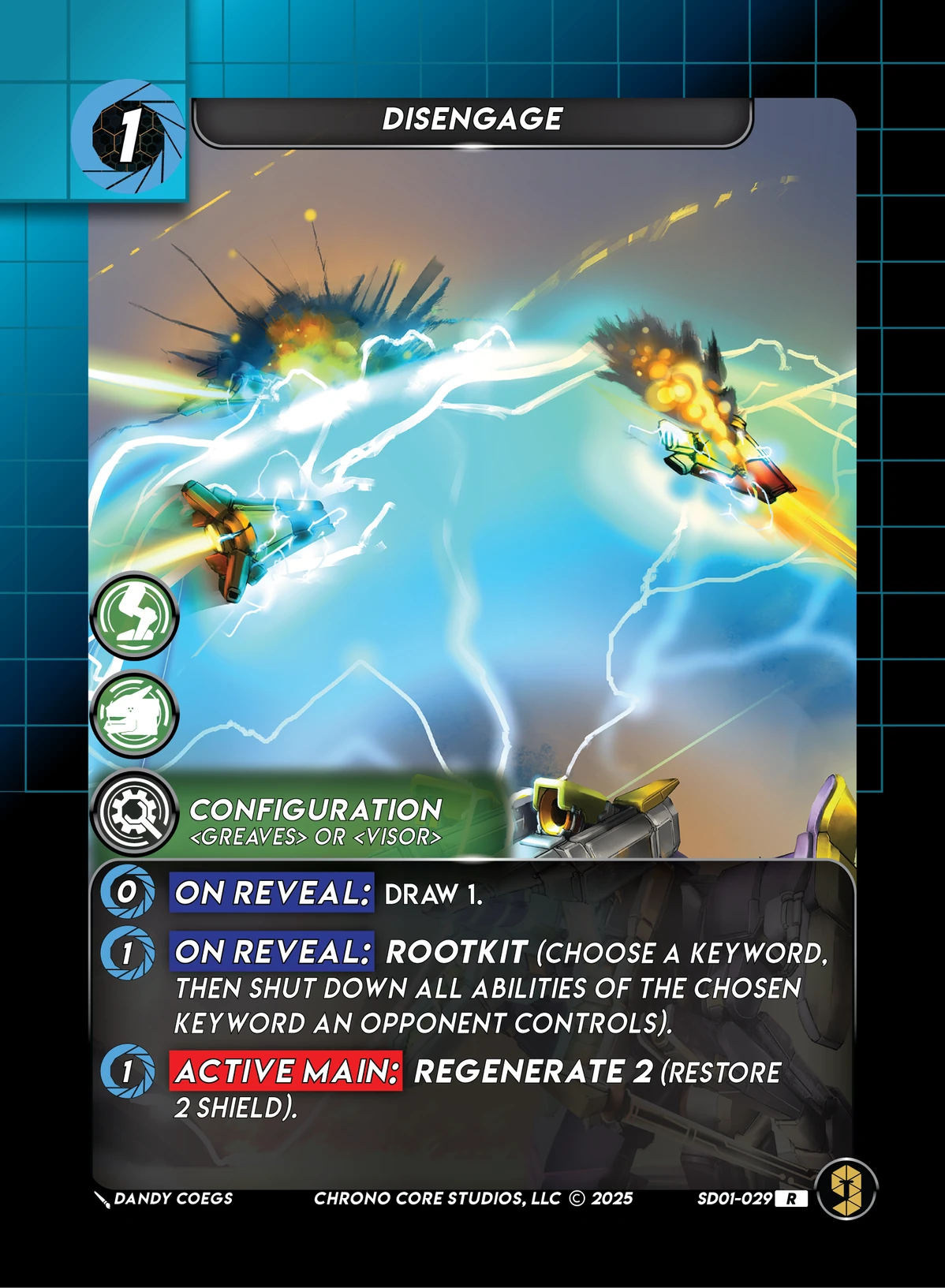 Disengage &mdash; Chrono Core TCG card
