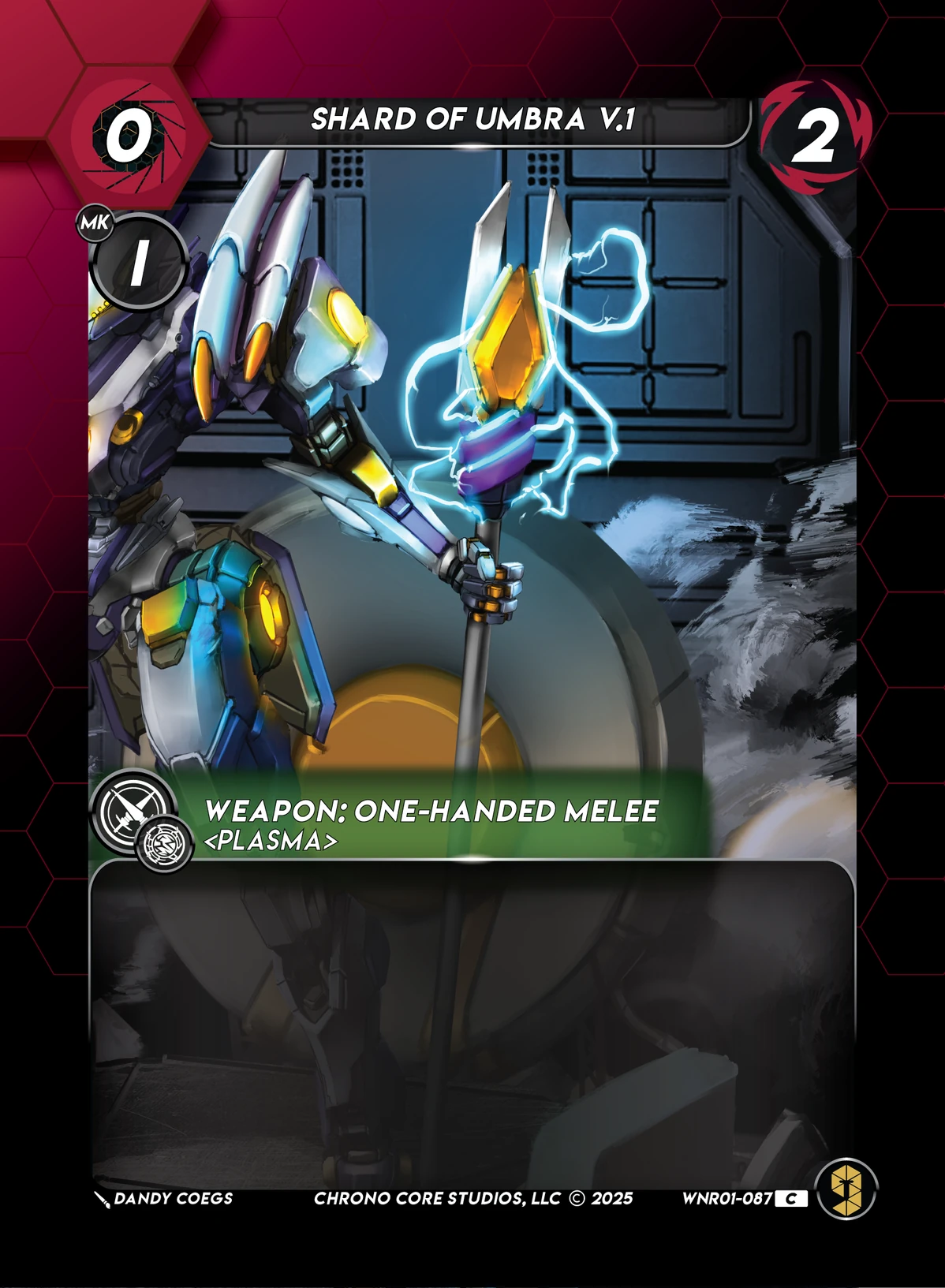 Shard Of Umbra V.1 &mdash; Chrono Core TCG card