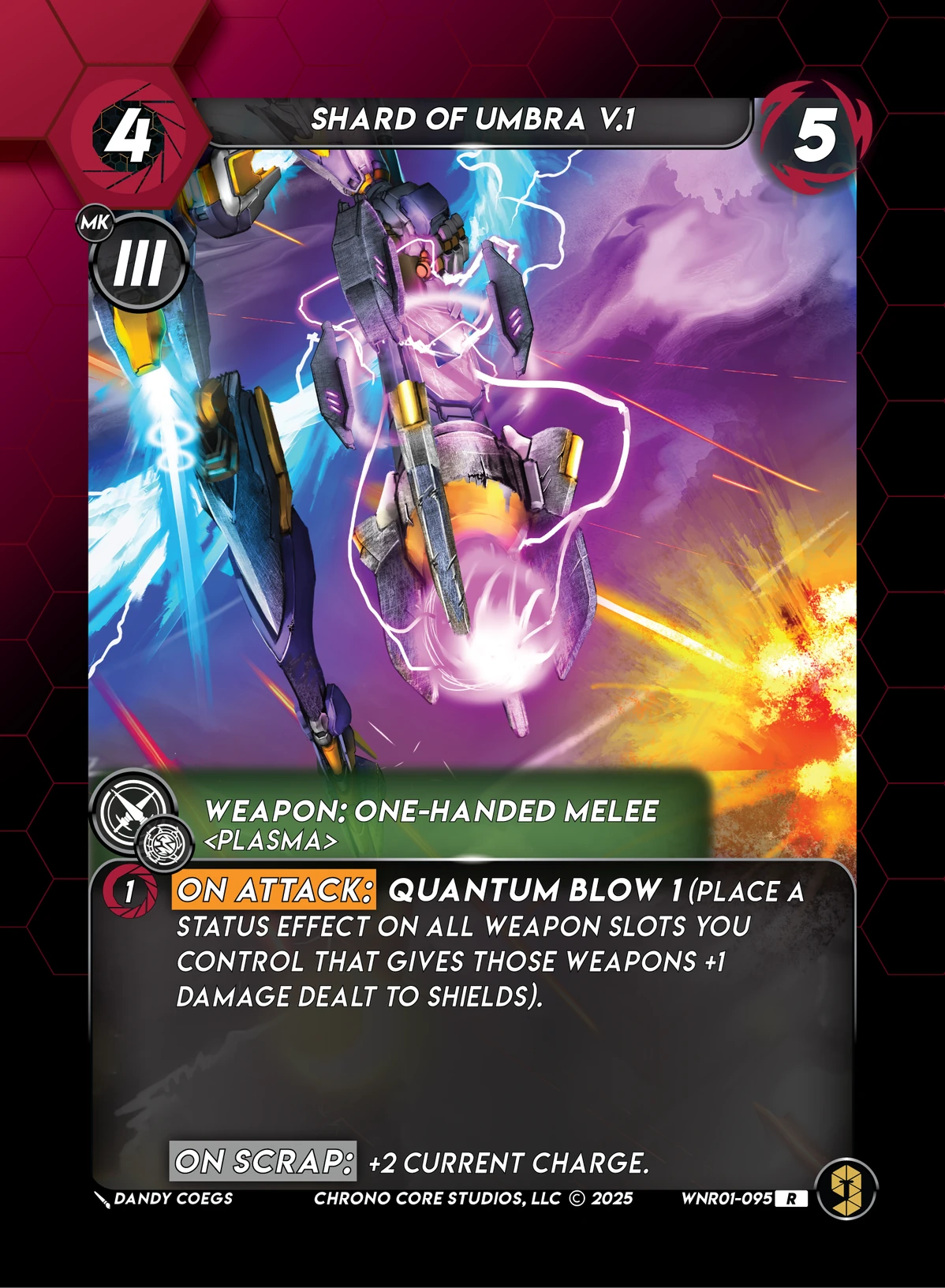 Shard Of Umbra V.1 &mdash; Chrono Core TCG card