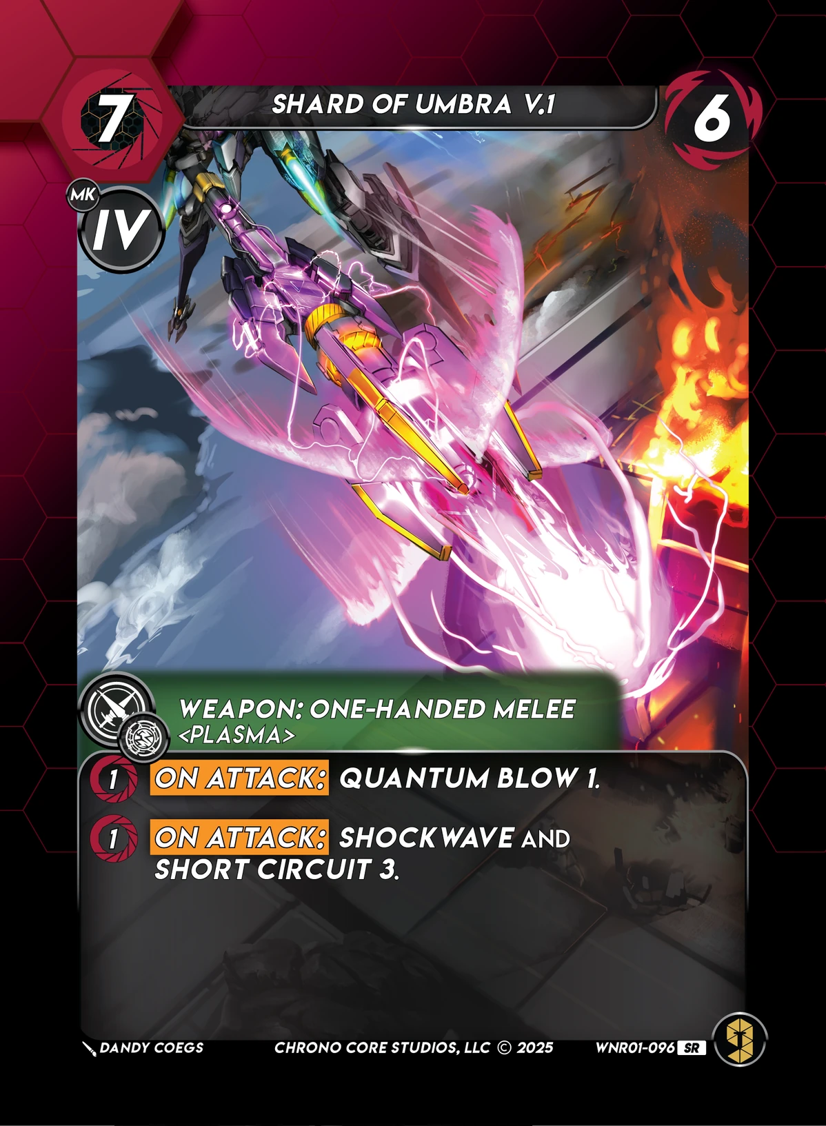 Shard Of Umbra V.1 &mdash; Chrono Core TCG card