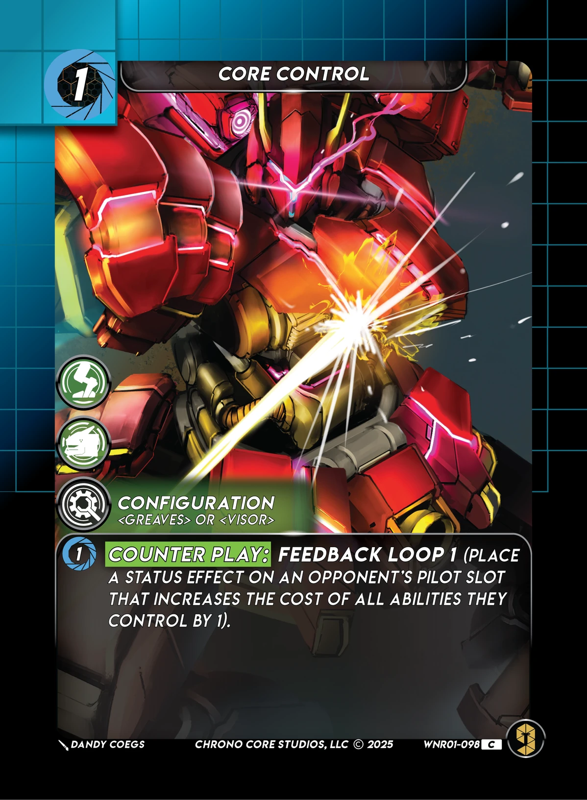 Core Control &mdash; Chrono Core TCG card