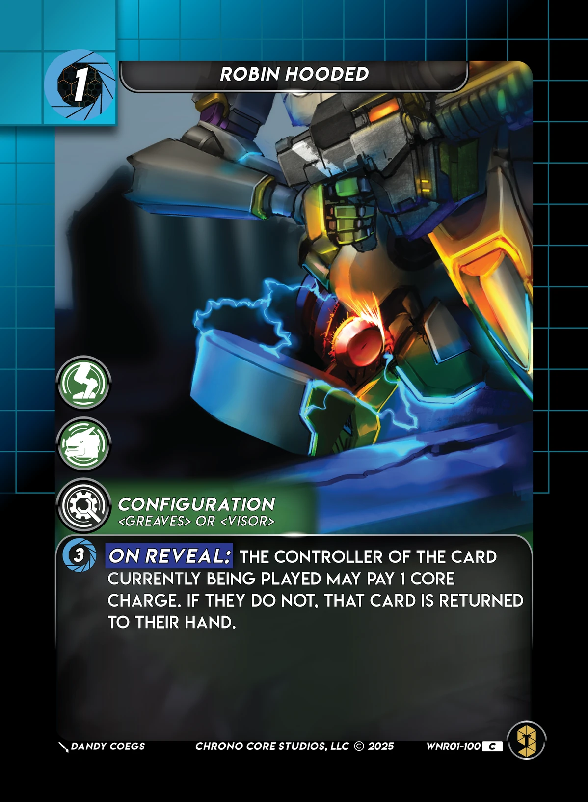 Robin Hooded &mdash; Chrono Core TCG card
