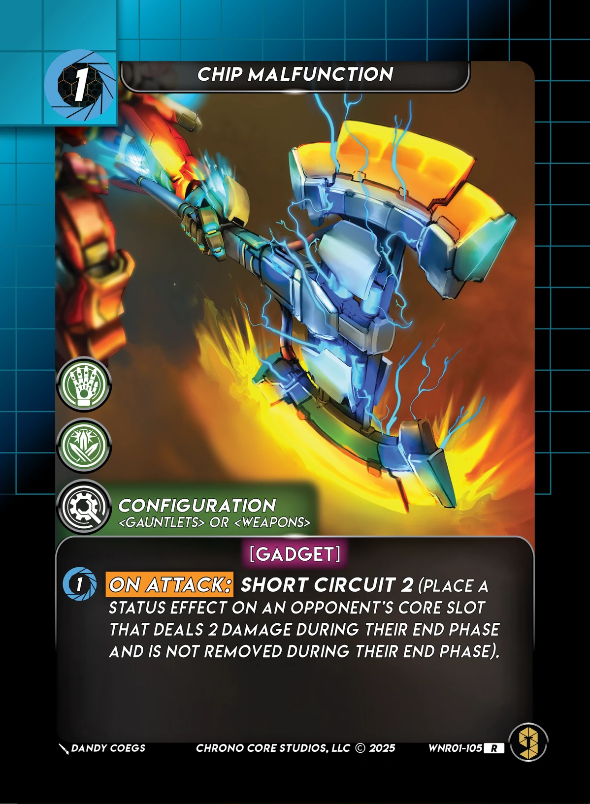 Chip Malfunction &mdash; Chrono Core TCG card