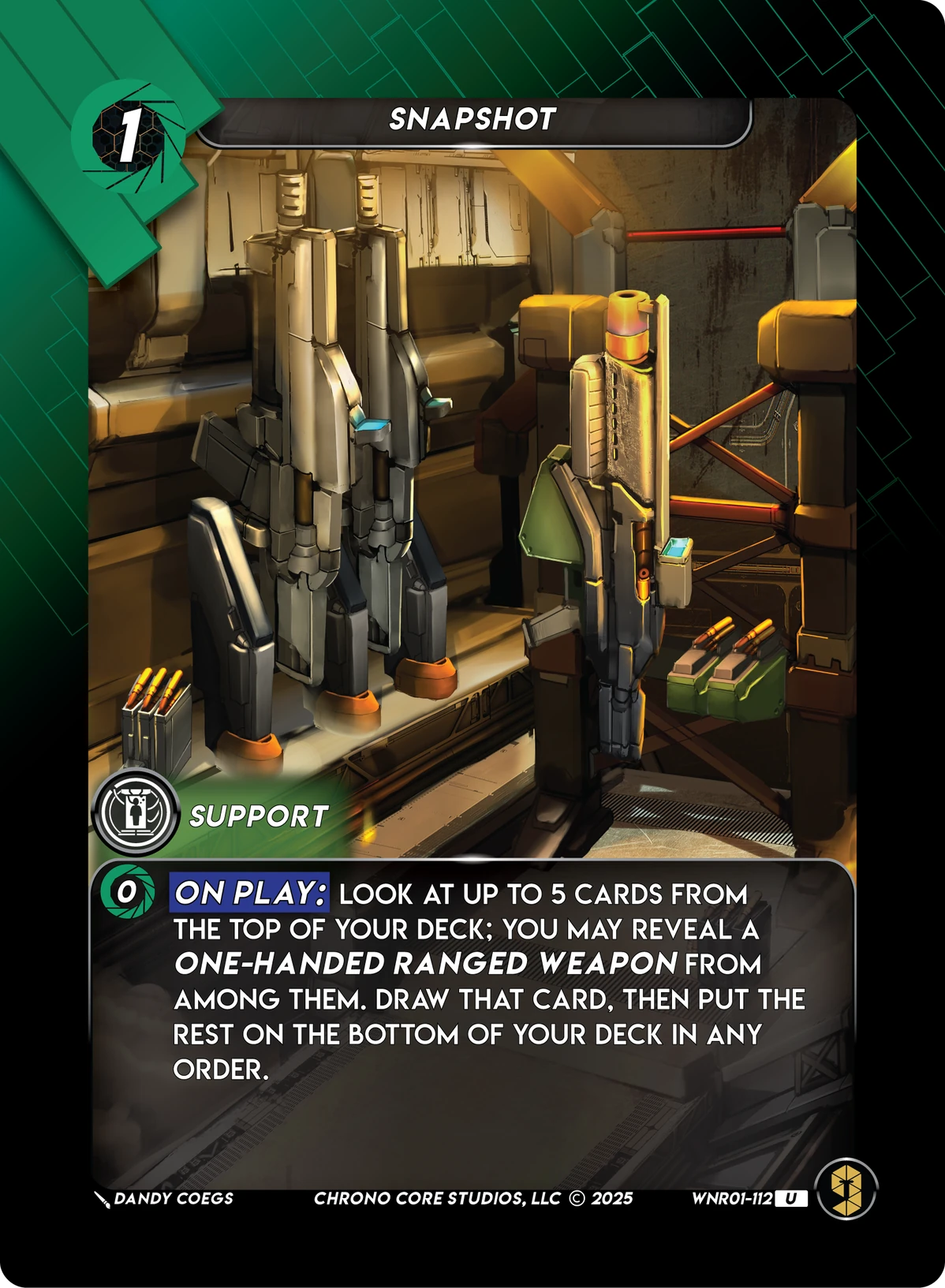 Snapshot &mdash; Chrono Core TCG card