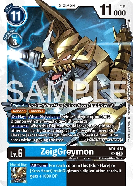 ZeigGreymon &mdash; Digimon Card Game card