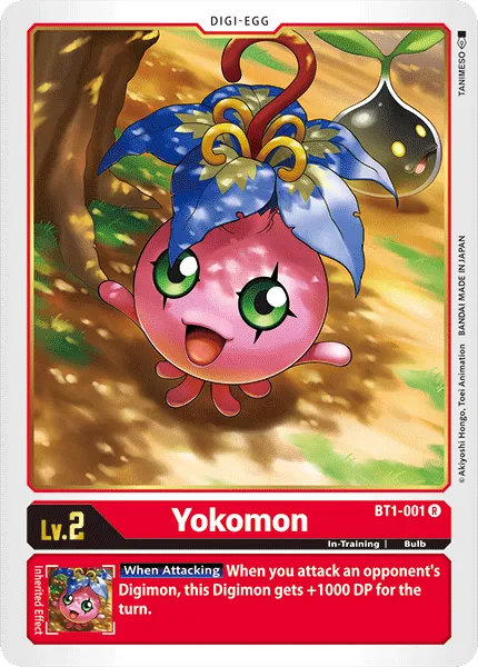 Yokomon &mdash; Digimon Card Game card
