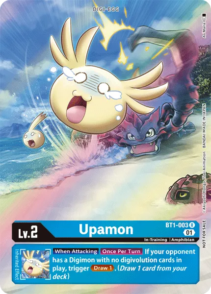 Upamon &mdash; Digimon Card Game card