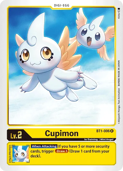 Cupimon &mdash; Digimon Card Game card