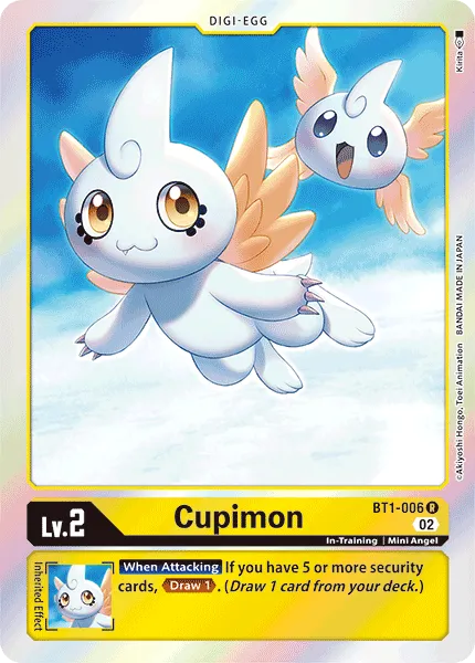 Cupimon &mdash; Digimon Card Game card