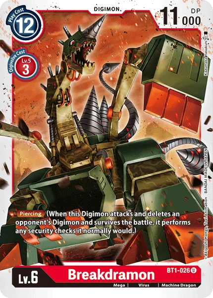 Breakdramon &mdash; Digimon Card Game card