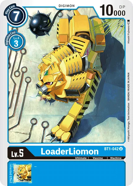 LoaderLeomon &mdash; Digimon Card Game card